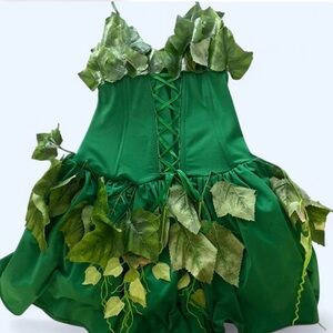 Dreamgirl Enchanted Green Leaf Costume